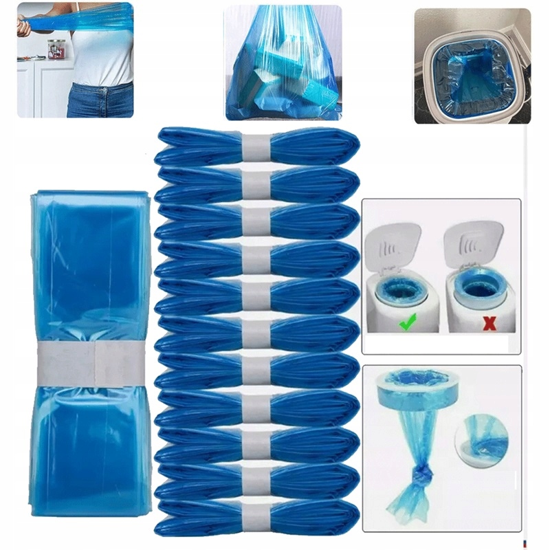 Levně Náhradní Sáčky Pro Angelcare Dress Up XL Pe Odolné, Modré