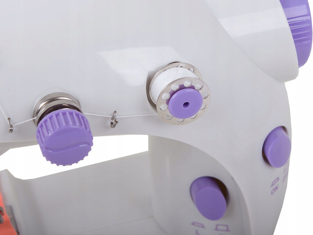 MASZYNA DO SZYCIA NICI IGŁA ZASILACZ NAPĘD MINI Rodzaje ściegów prosty