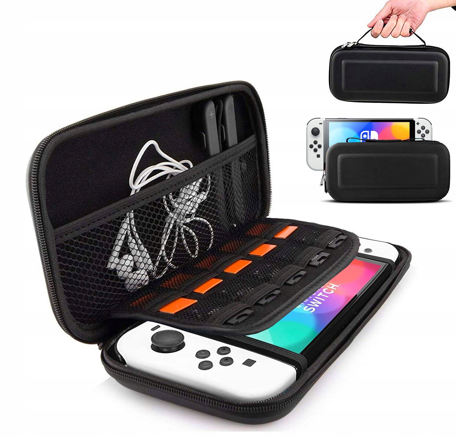 ETUI FUTERAŁ WZMOCNIONY DO NINTENDO SWITCH OLED + SZKŁO HARTOWANE HEG-001 Typ etui