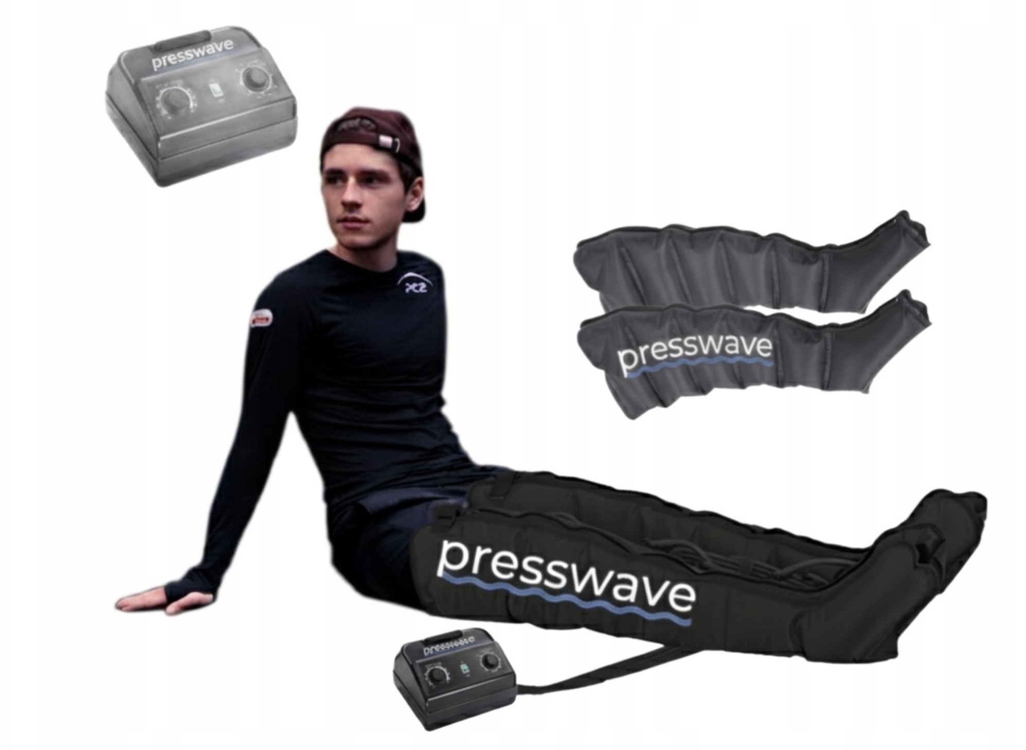Drenaż Limfatyczny Urządzenie Uciskowe Masażer Do Nóg Presswave Rozmiar XL