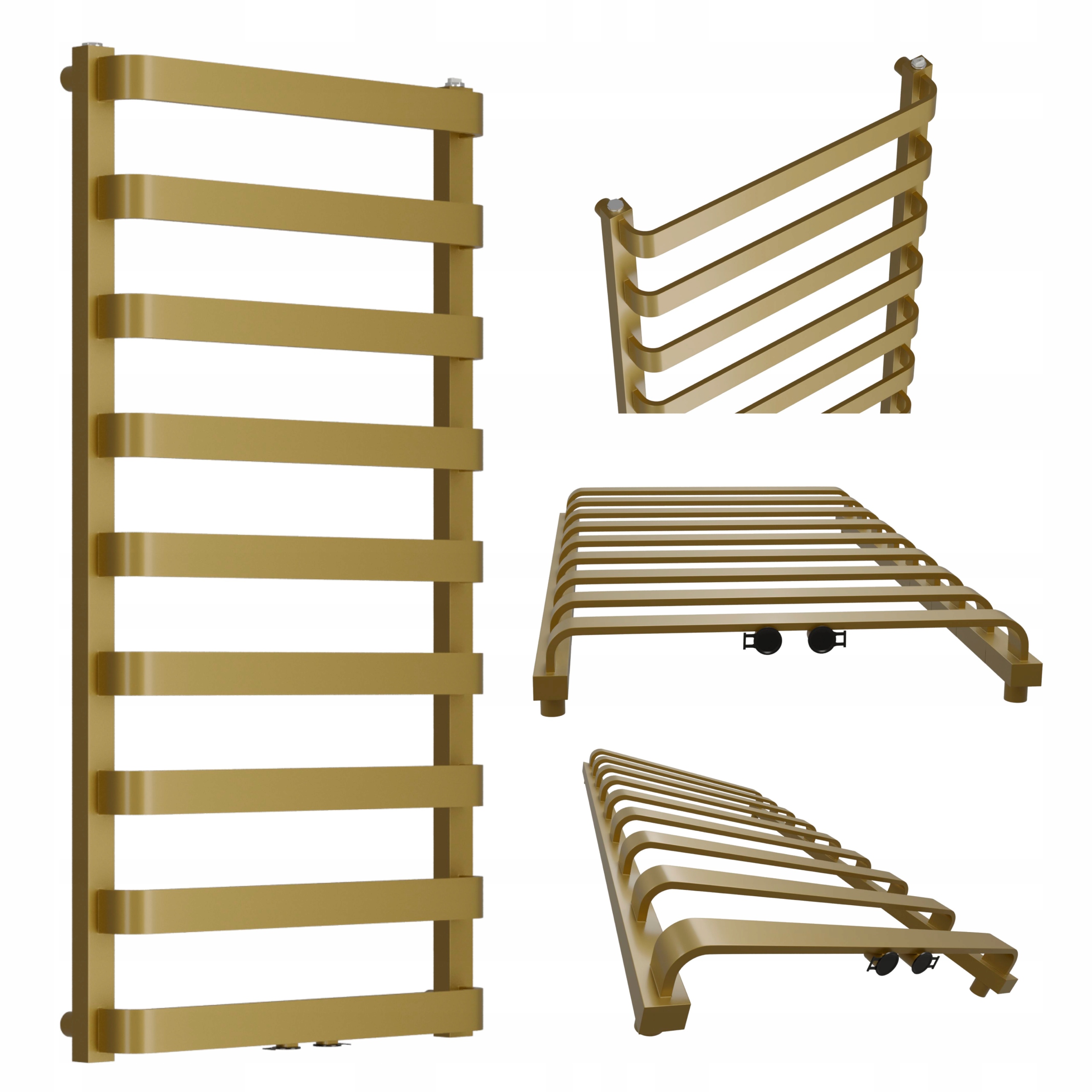 Koupelnový Radiátor Pandora-mid 140/50 Světlý Antik