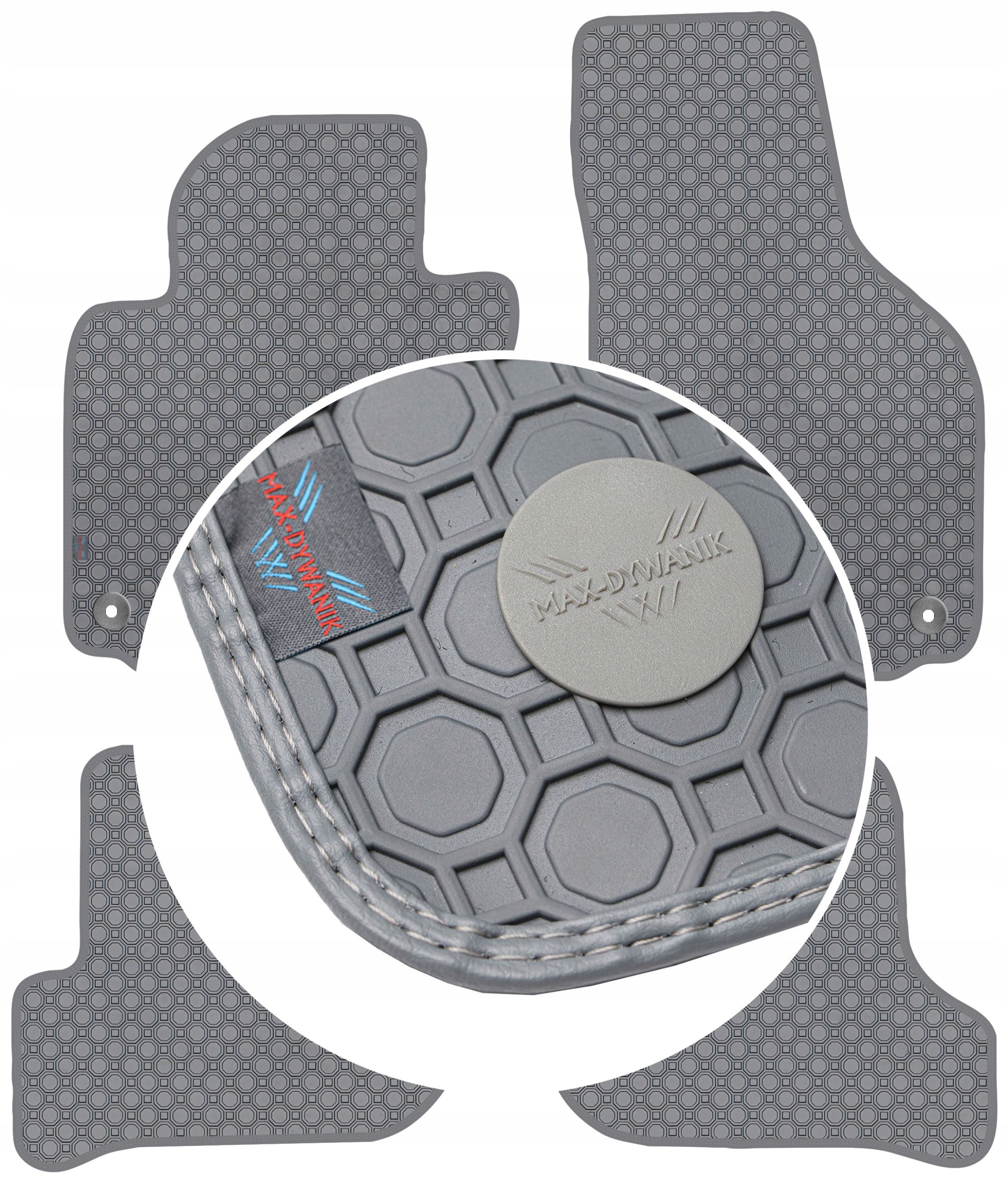 Škoda Octavia II 2004-2008 Koberce Popielate