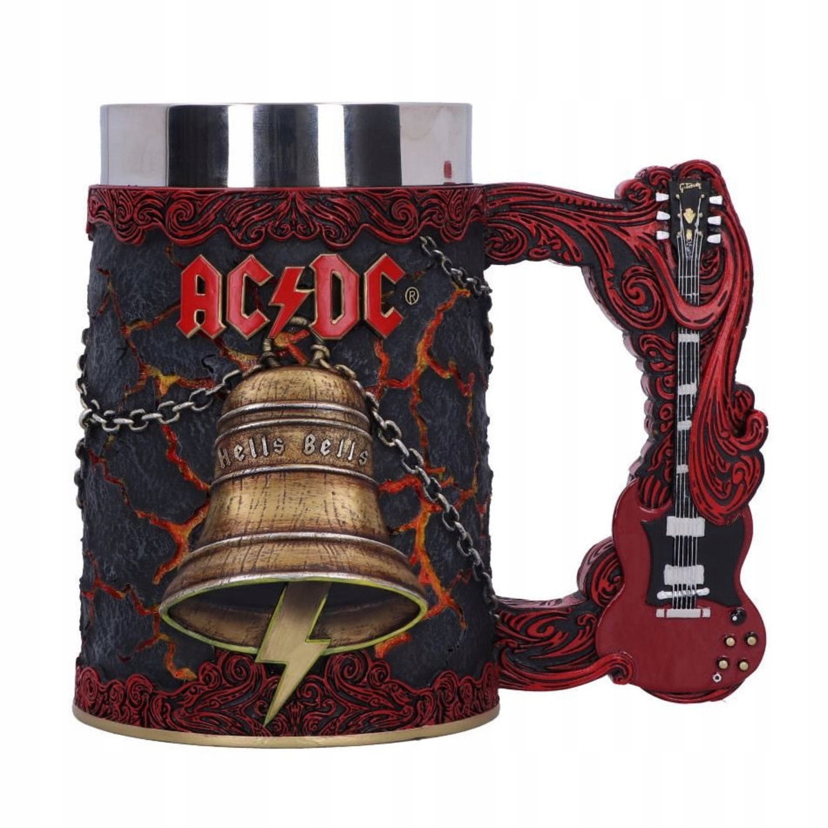 Ac/dc Officially licencovaný Acdc Hells Bells Tankard pivní sklenice Anglie Originál