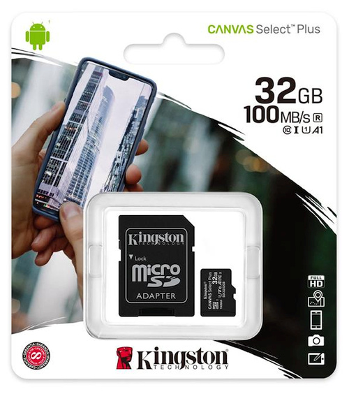 Karta pamięci 32GB do KAZAM Trooper X4.5 Model canvas plus