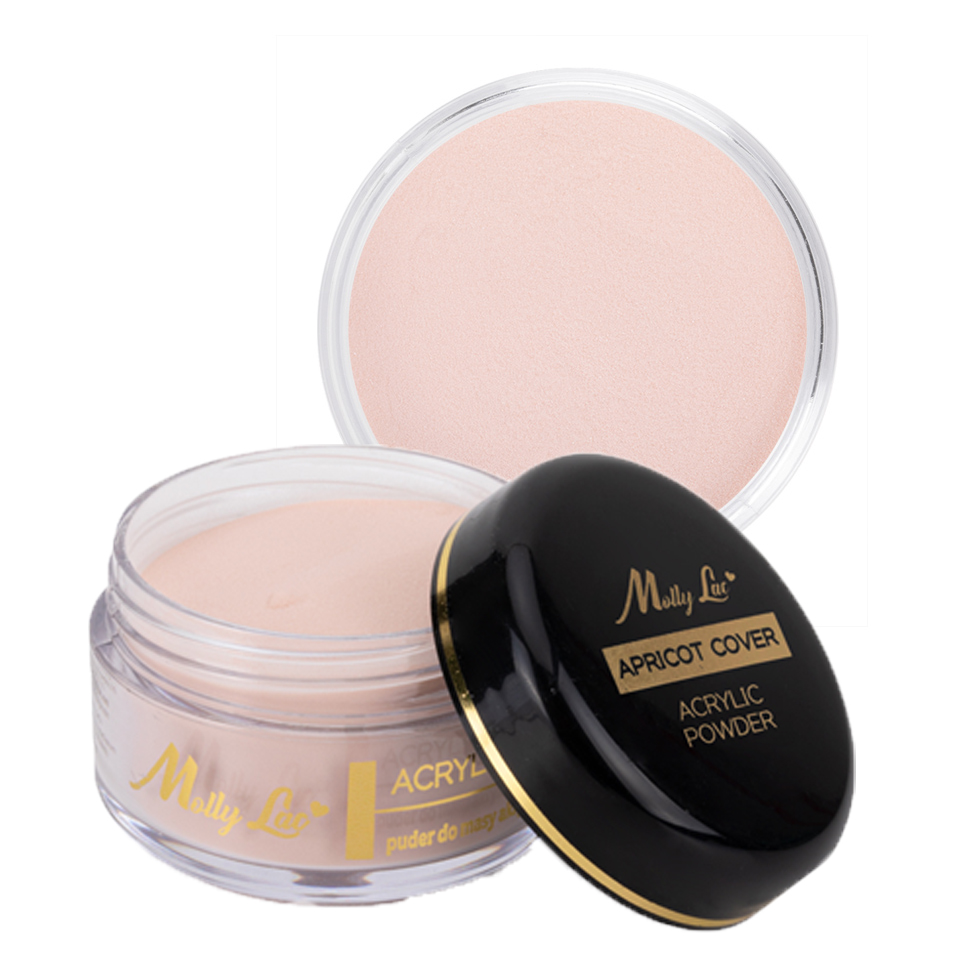 ZESTAW STARTOWY DO AKRYLU PUDER PROSZEK LIQUID PĘDZELEK Marka Molly Lac