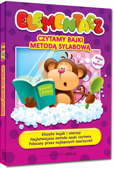 

Elementarz Czytamy Bajki Metodą Sylabową Wyd. Greg