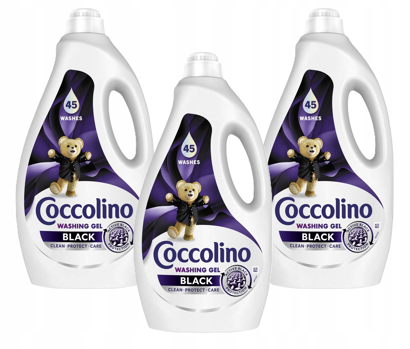 Coccolino Care żel do prania Czarny 3x1,8L 135 pr