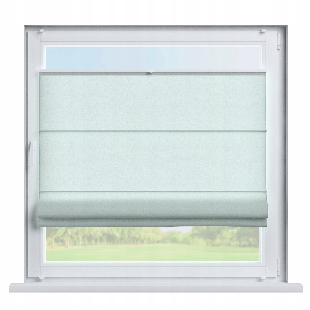 Dekoria Plisovaná roleta rímska Sicília 100x170 odtiene zelenej