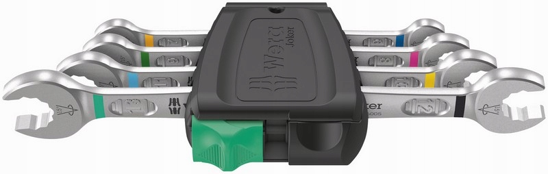 Sada Plochých Kľúčov Dvojstr. 6005 Joker 4CZ Wera