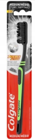 

Colgate Double Action Charcoal szczoteczka