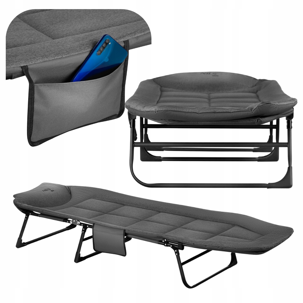 Zahradní Lehátko Polní turistické lůžko skládací Nils Lehátko do 120 kg