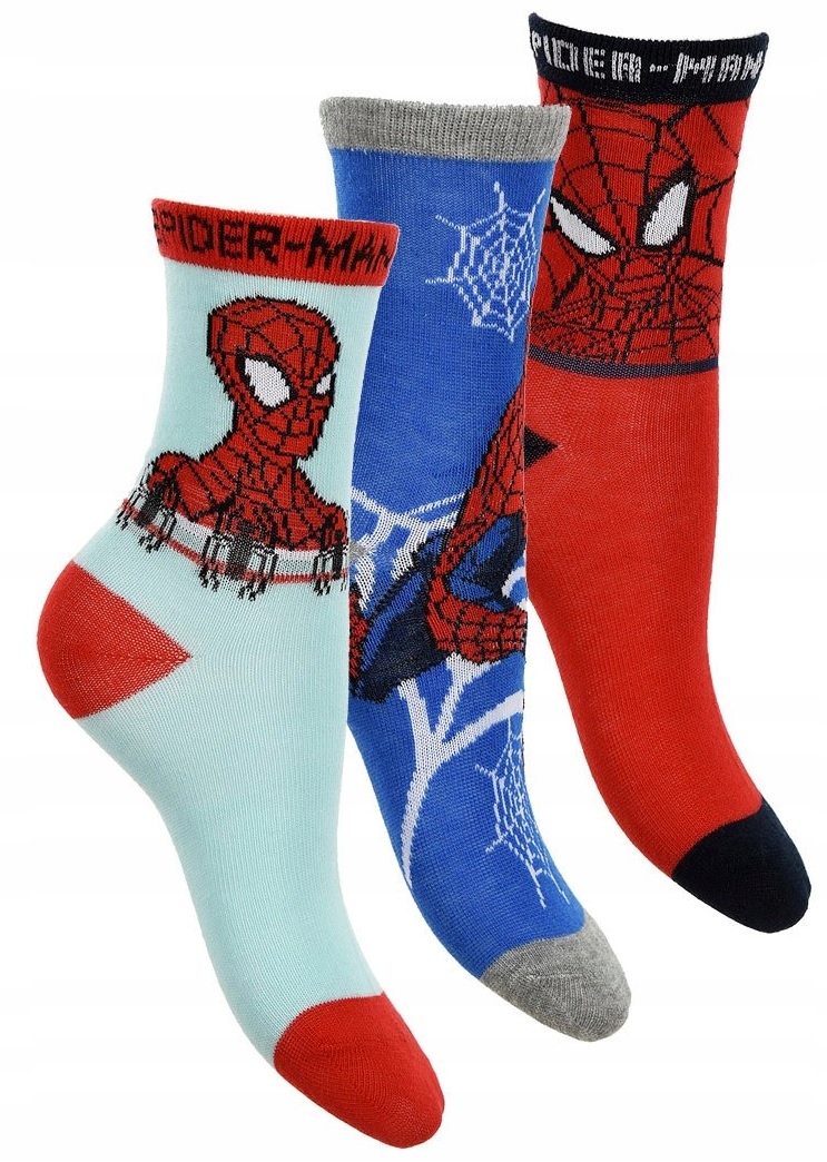 Носки носки 3-pack человек Паук r 31-34