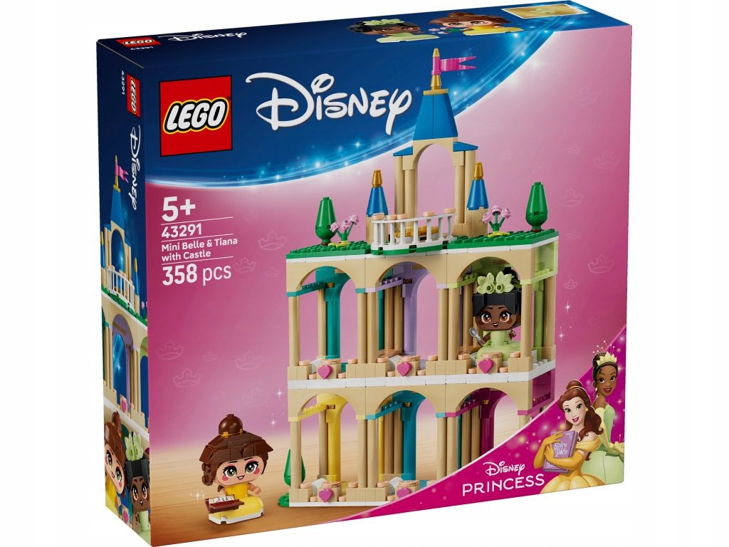 Lego 43291 Disney Princess Malá Bella a Tiana se zámkem