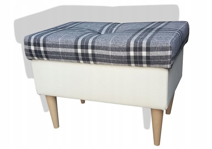 Pufa,Pufy,uszak,retro,podnóżek Wysokość mebla 43 cm