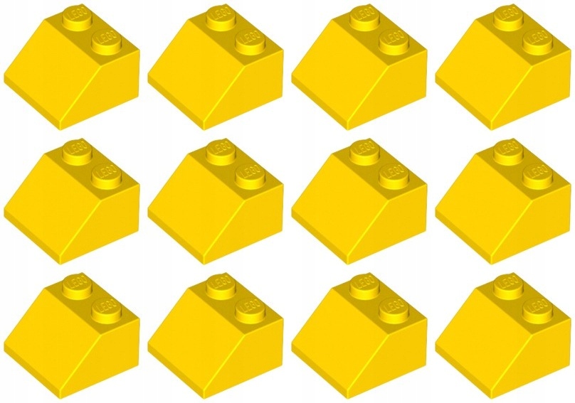 

Lego 3039 Skos 2x2 żółty Nowy (15g) 12 szt.