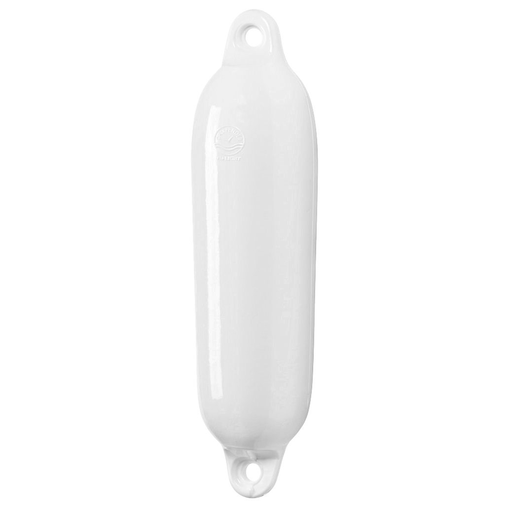 jachtowy gumowy 40x10cm biały