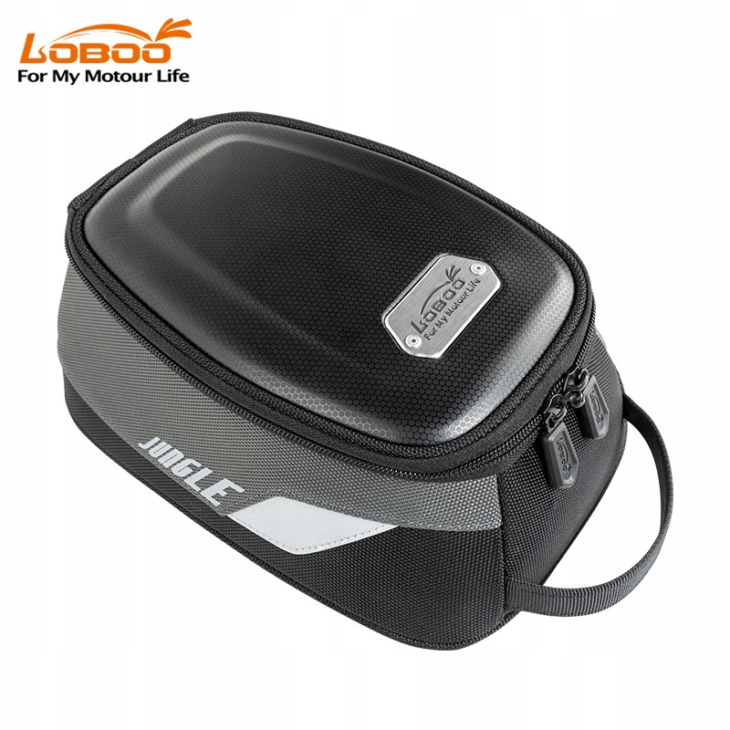 Loboo Tank bag 4,5L magnetický, nylon 2520D, čierny/sivý