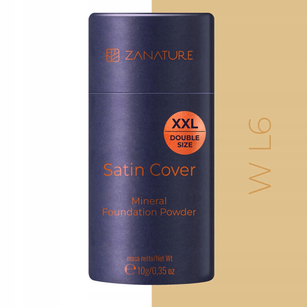 Podkład mineralny Zanature Mf Satin Cover Warm W L6