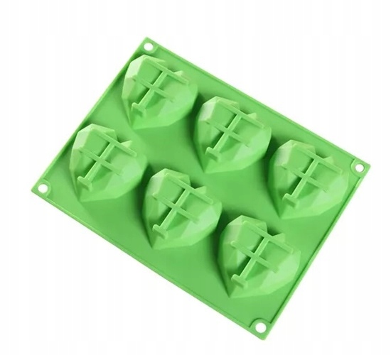 

Forma Silikonowa Foremka Tortu Ciasta Serce 6 oc