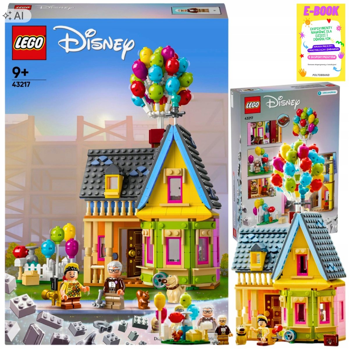 Lego Domek Disney Dom Bajki Odlot Dla Córki Ebook