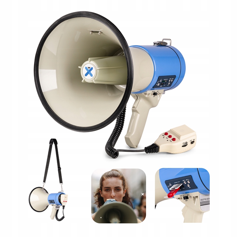 Megafon Wielofunkcyjny MP3/USB/SD/ bluetooth Syrena Najlepszy