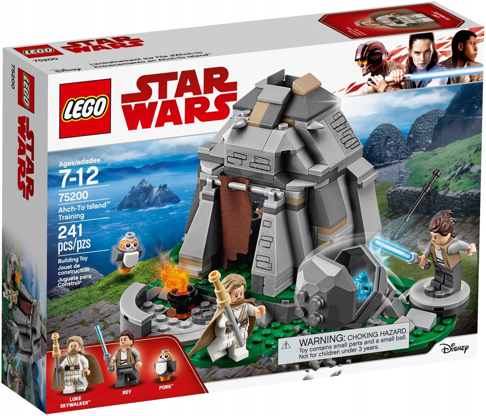 

75200 Lego Star Wars Szkolenie na wyspie Ahch-To