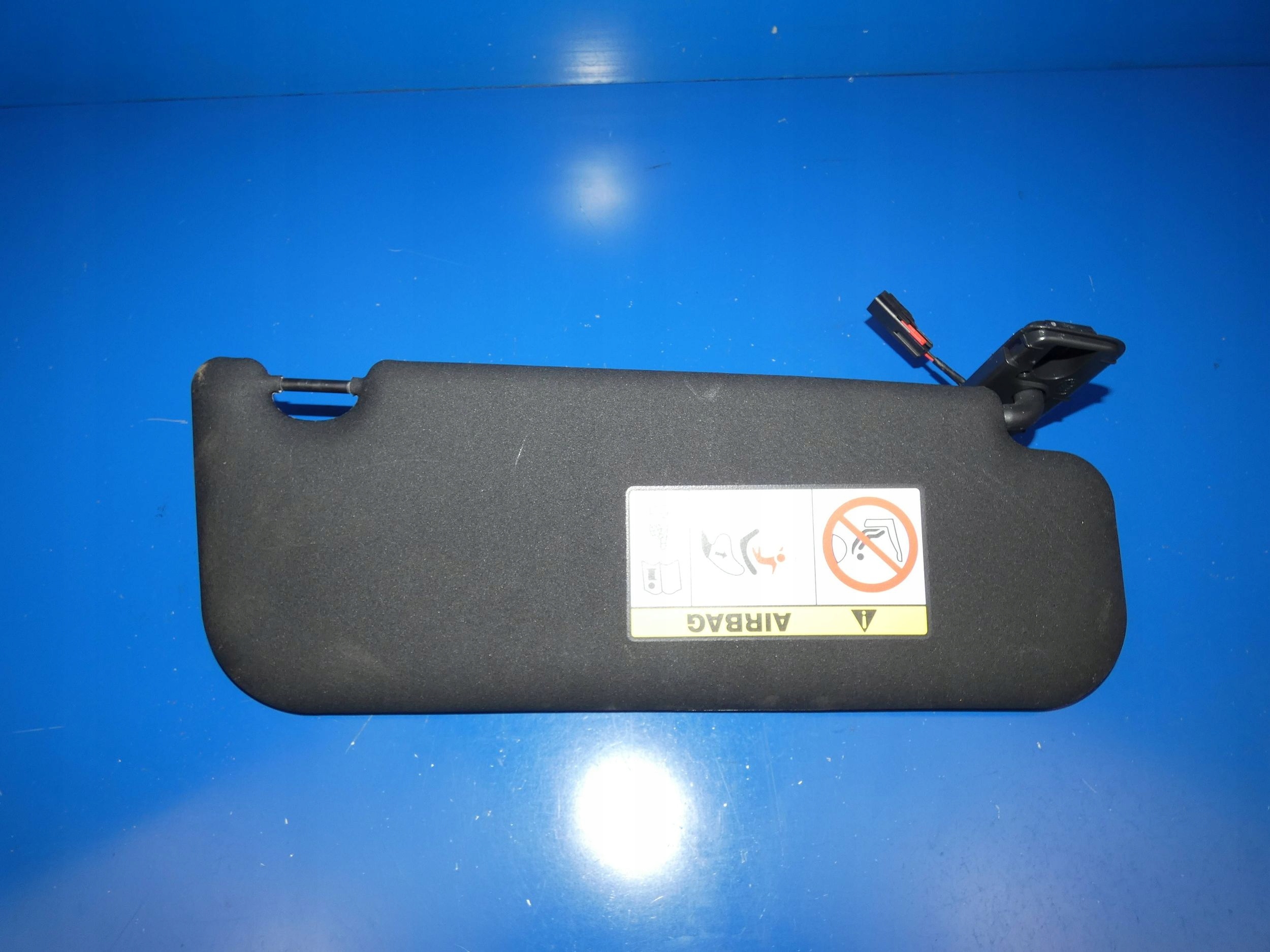JAGUAR F-PACE X761 cover PRZECIWSLONECZNA visor left