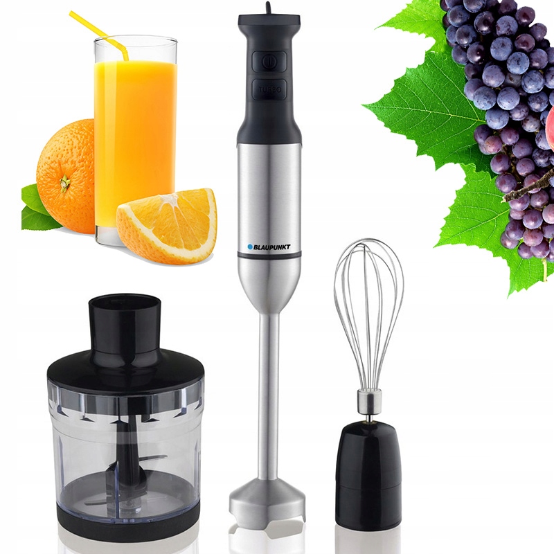 Bardzo Mocny Blender Ręczny 1700W Ubijak Rozdrabniacz Blaupunkt HBD512