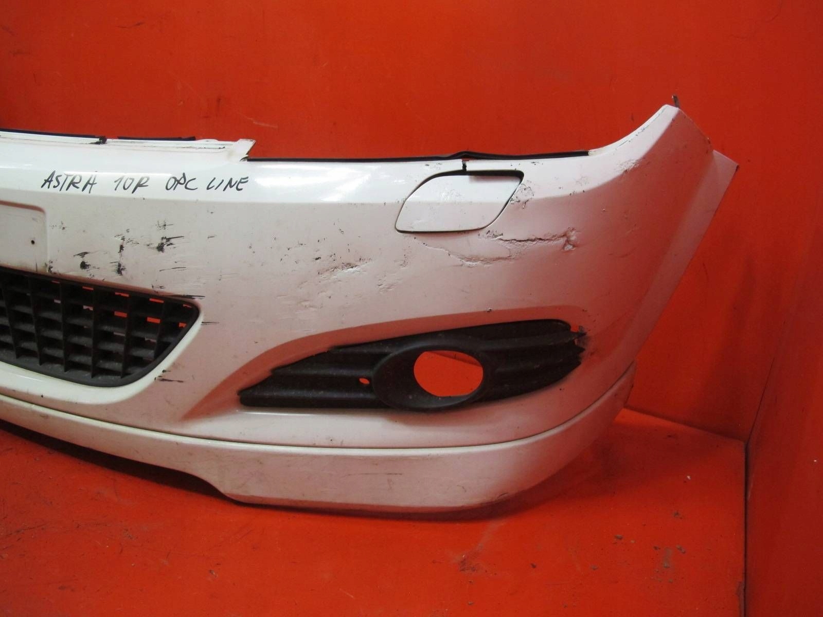 OPEL ASTRA H 3 III GTC 3D OPC LINE bumper front front BIALY Z40R