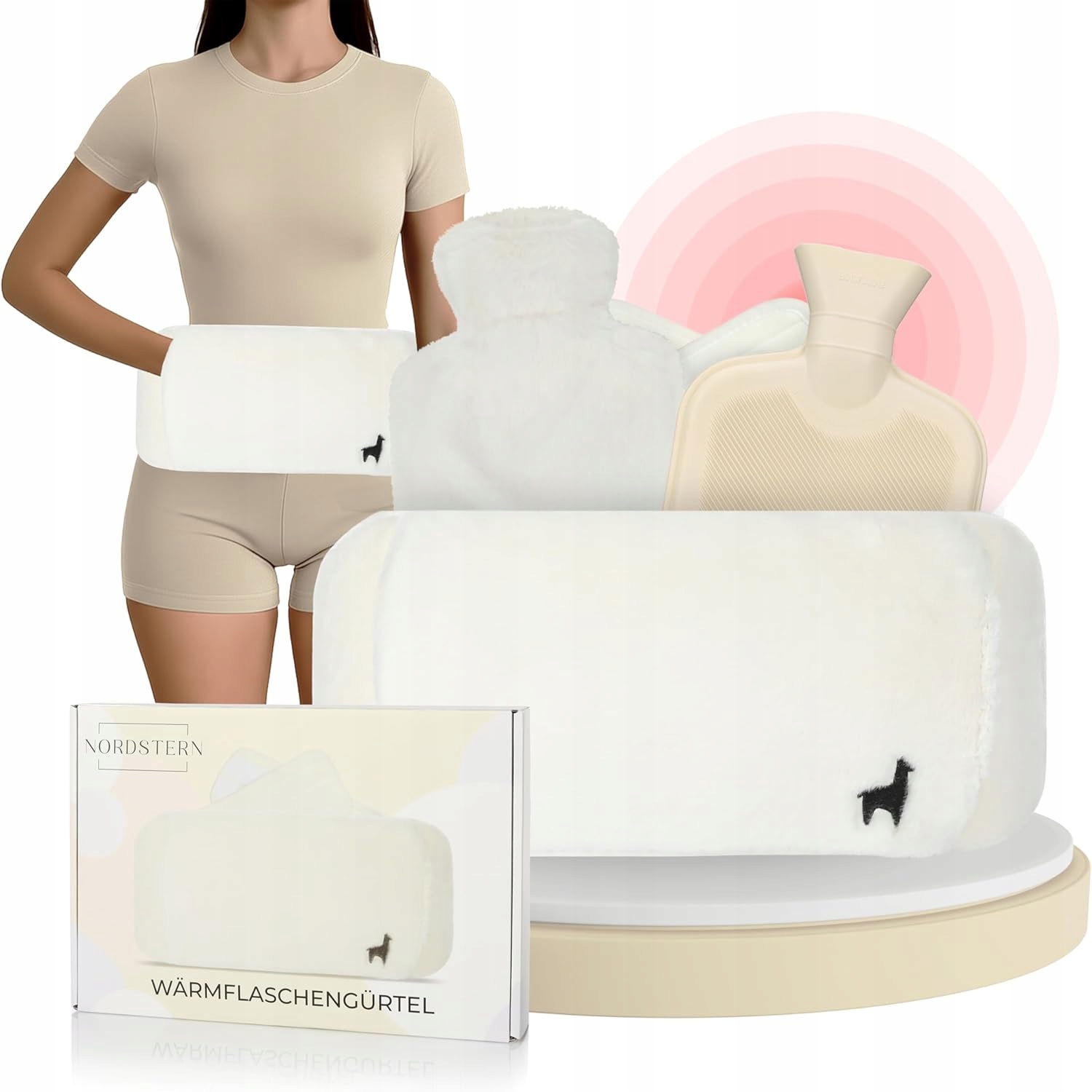 Termofor Na Pas Brzuch Plecy Ramiona Grzewczy Rozgrzewający Łagodzi Bóle