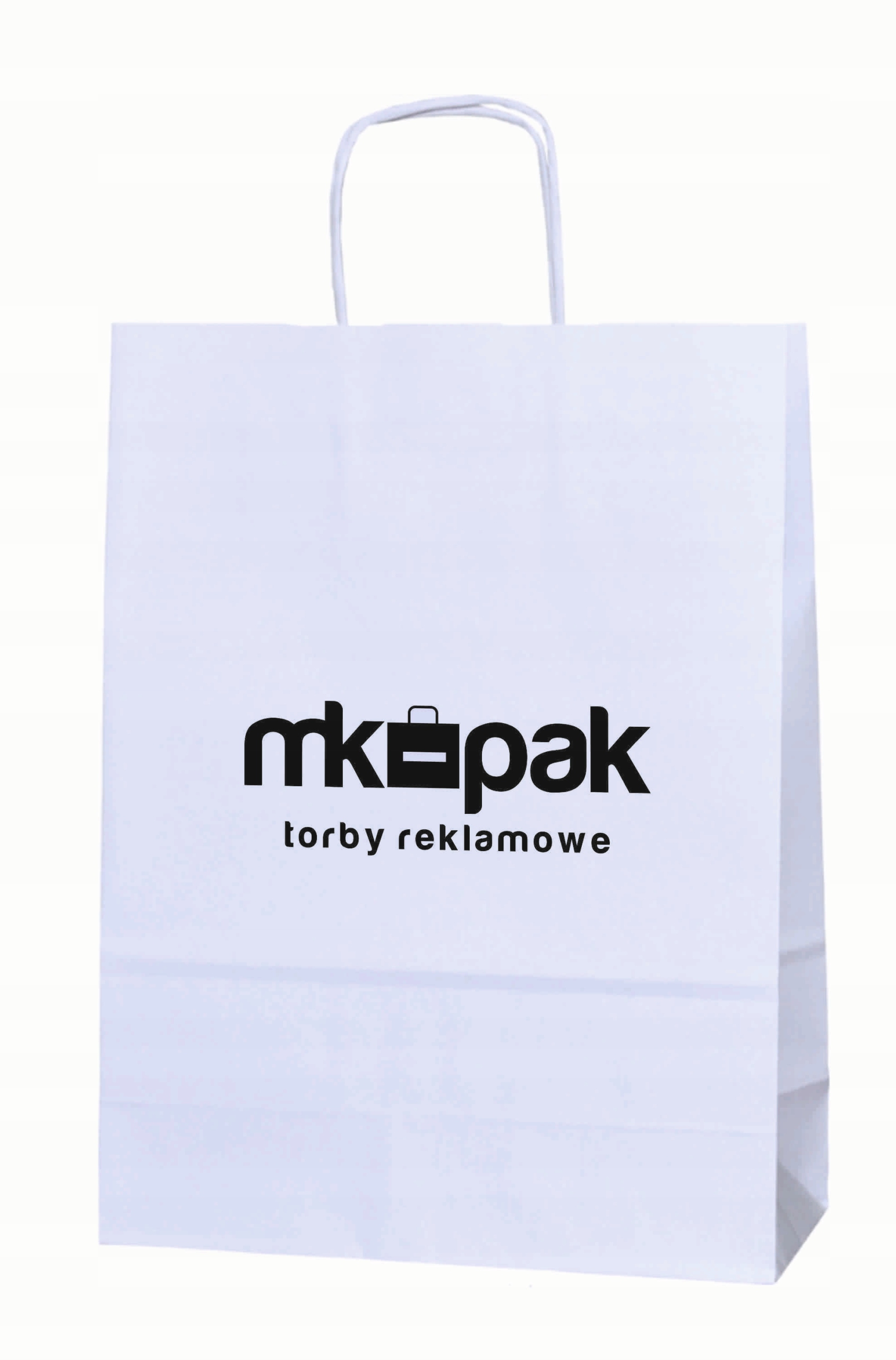 TORBA PAPIEROWA A3 Z TWOIM LOGO NADRUKIEM LOGO 500 SZT 30X17X42