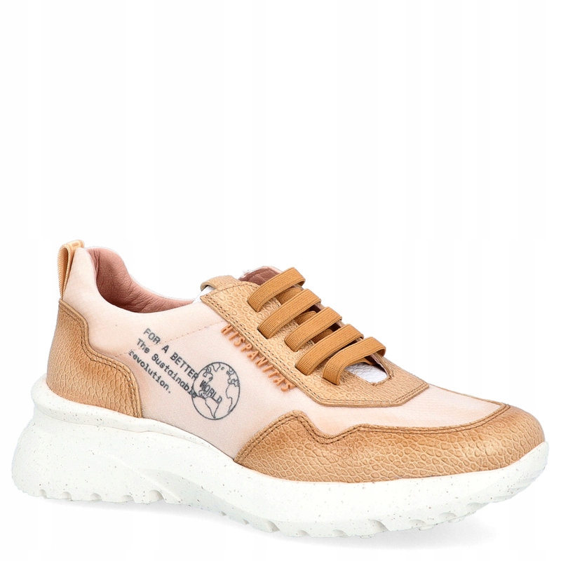 Sneakersy wsuwane Hispanitas HV232819 Brązowe 37