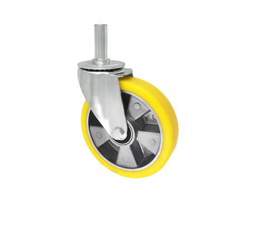 Hliníkovo-polyuretanové kolo s trnem fi180