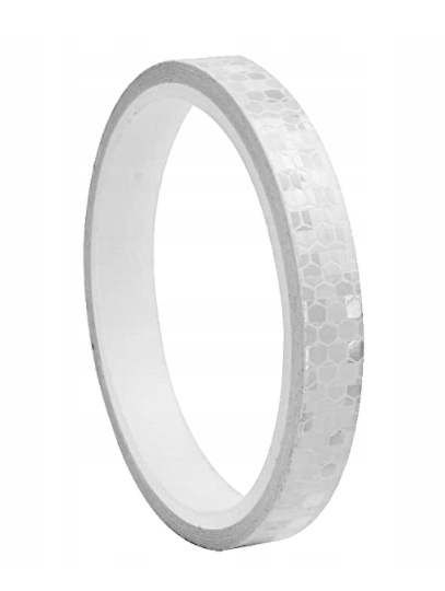 

Taśma Naklejka Odblaskowa Szara 8m Odblask