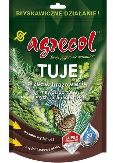 

Agrecol przeciw brązowieniu do tui i iglaków 250g