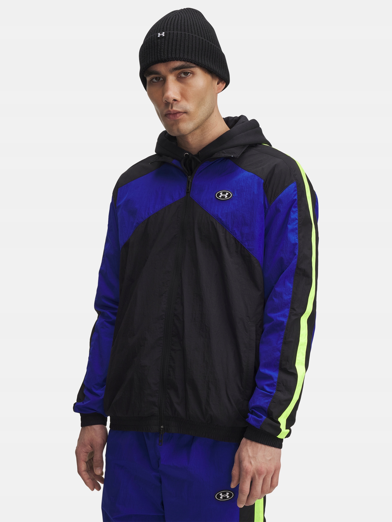Under Armour Pánská bunda Under Armour Ua Icon Wvn Track Jkt-BLK