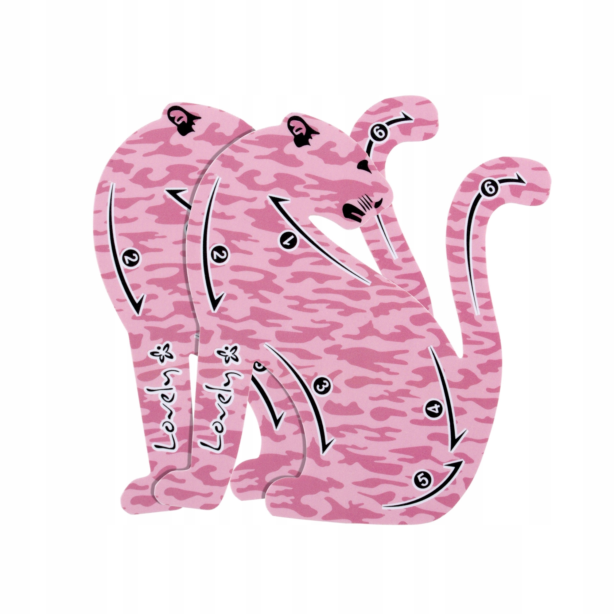 LOVELY Eyeliner Stencil Pink Army Marka Lovely