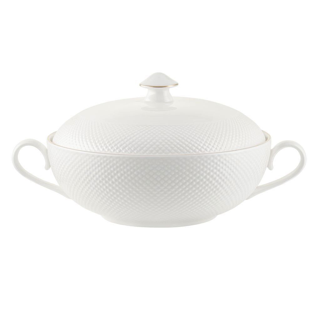 Villa Italia Porcelánová váza zlatá línia 2,5 litra Bari Gold