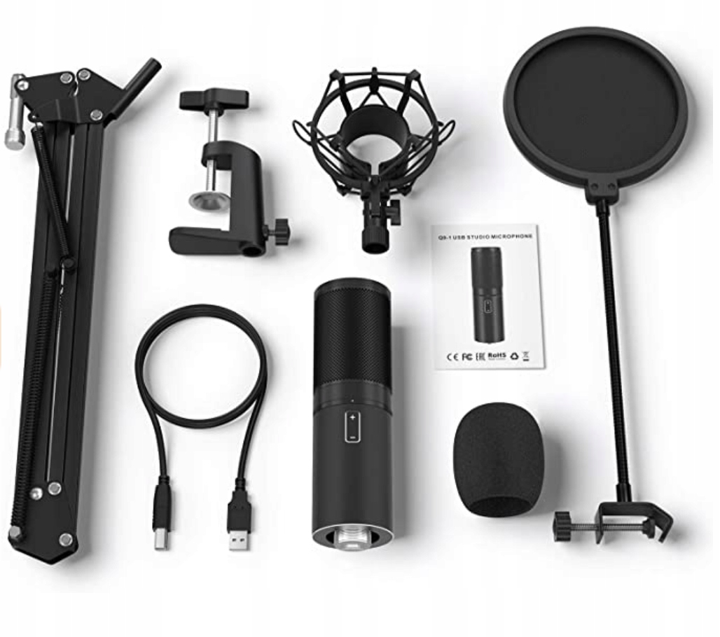 Mikrofon studyjny Tonor Q9 Kod producenta TN120079BL