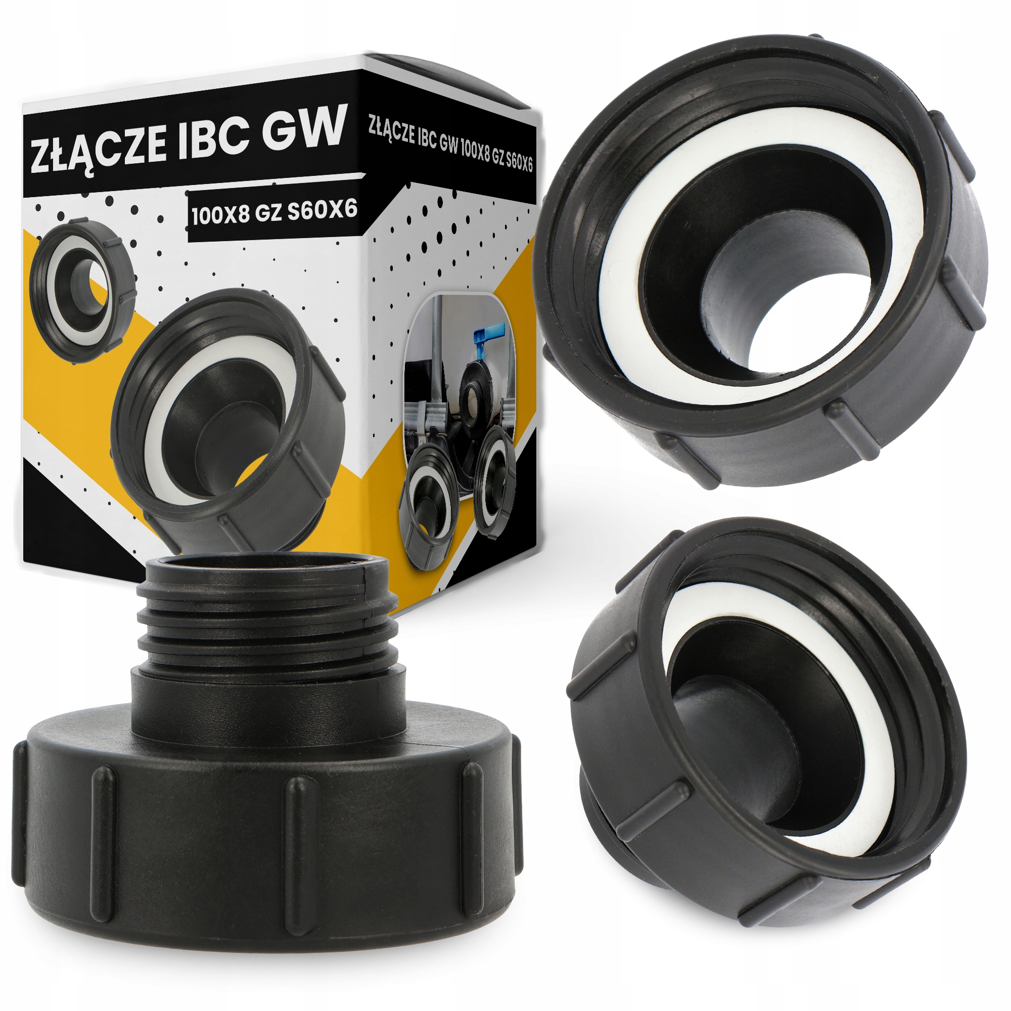 

Złącze Przyłącze Adapter Mauzer S100x8 x S60x6 Gz