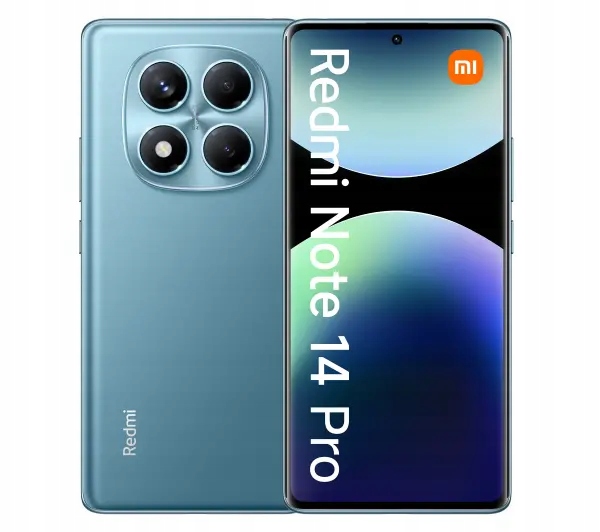 Smartfon Xiaomi Redmi Note 14 Pro 8/256GB 200Mpix Ocean Blue Niebieski