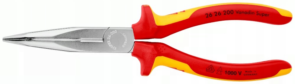 Kleště Knipex štípací prodloužené Vde typu čapí zobák 200 mm 26 26 200