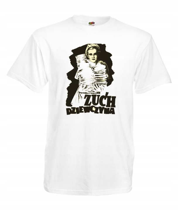 

M Koszulka Męska Zuch Dziewczyna Plakat Kobieta