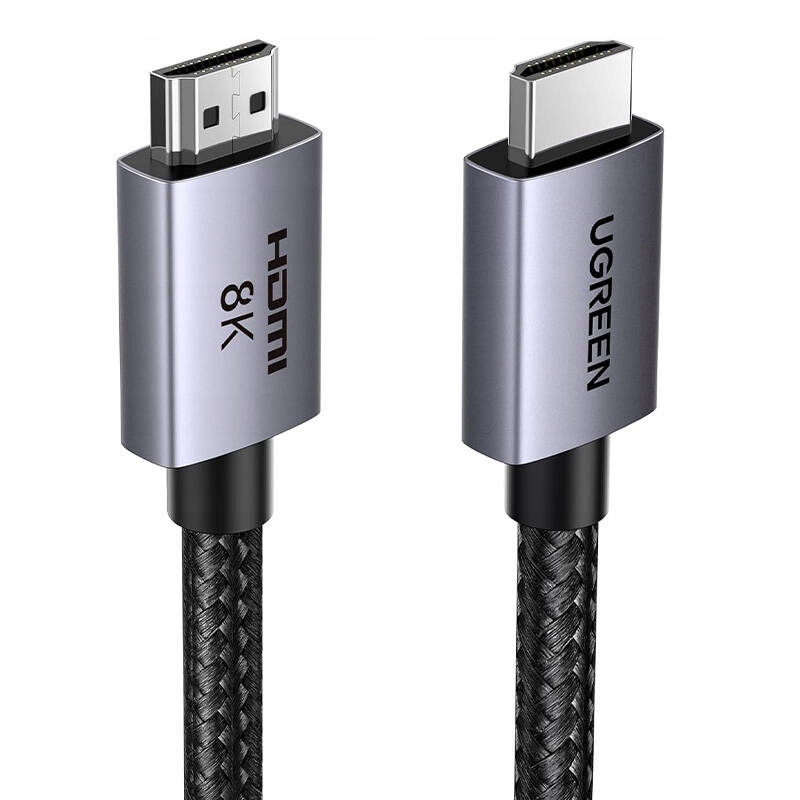 Ugreen Kabel Przewód Hdmi Do Hdmi 2.1 Hdr Uhd 4K 240Hz 8K 60Hz 48Gbps 2m