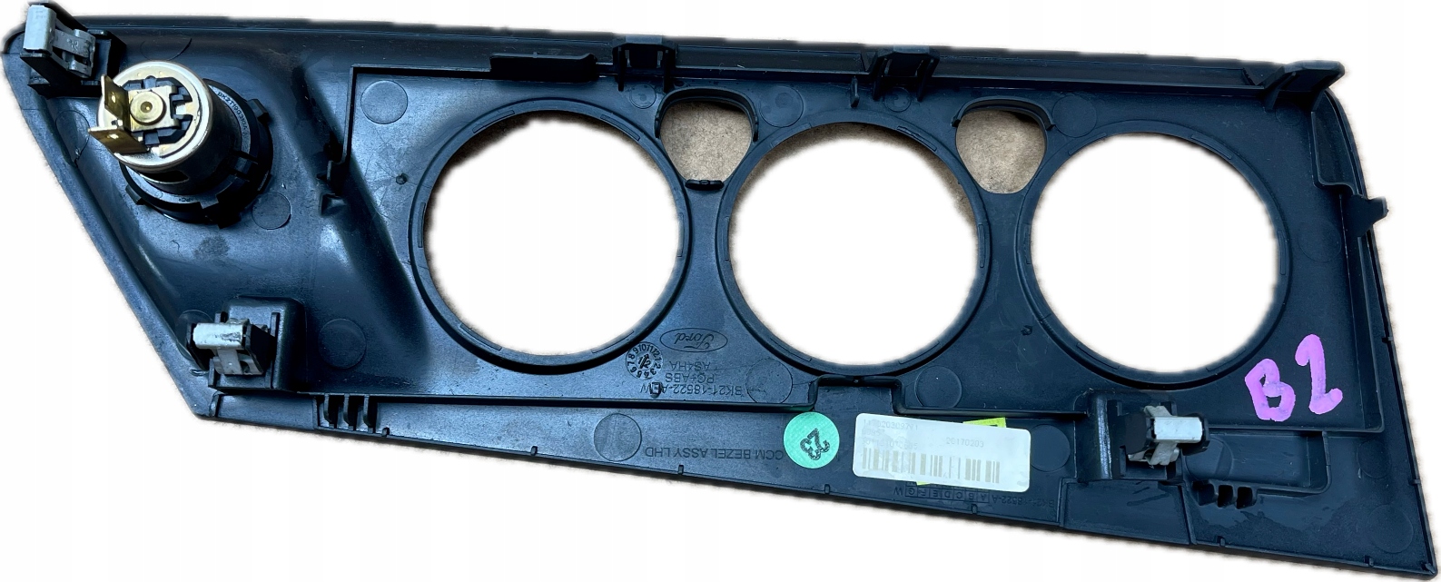 B2 FORD TRANSIT CUSTOM 2013 - cover frame of the dashboard PANELU BK21-18522-A