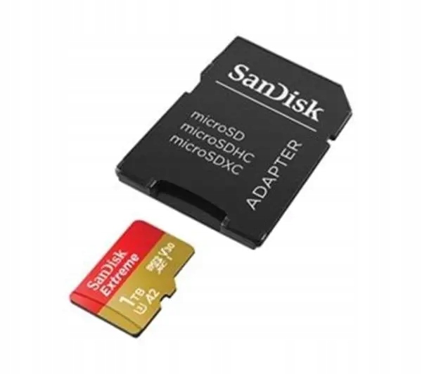Karta pamięci z adapterem SanDisk microSDXC 1TB Extreme 190/130 MB/s