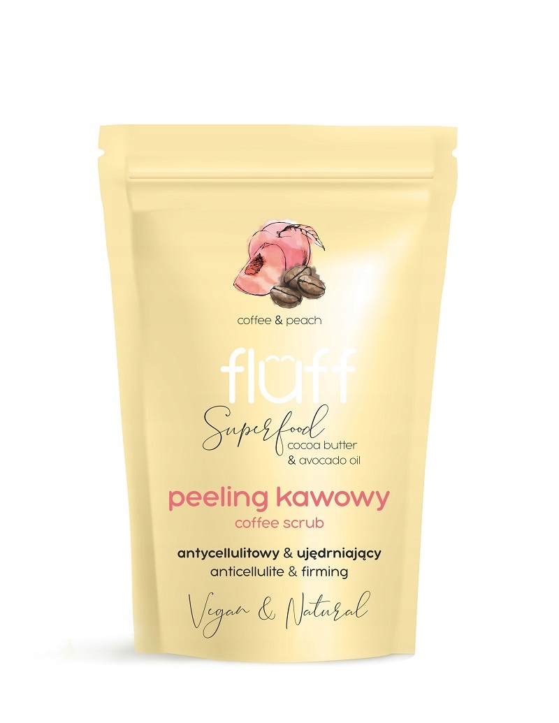 

Fluff peeling kawowy do ciała Antycellulitowy