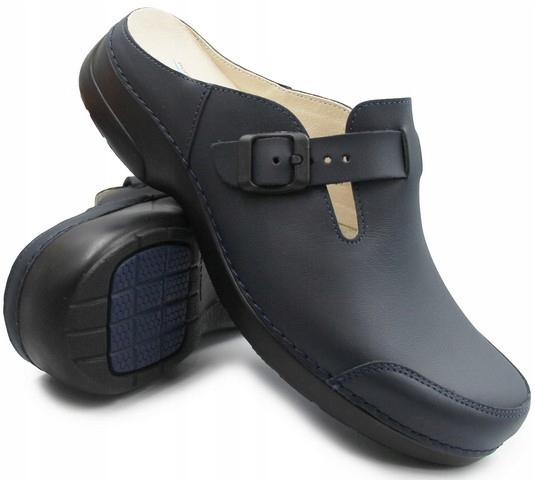 Pánské Nazouváky pro lékařskou práci Nursing Care Noruega Dark Blue 45