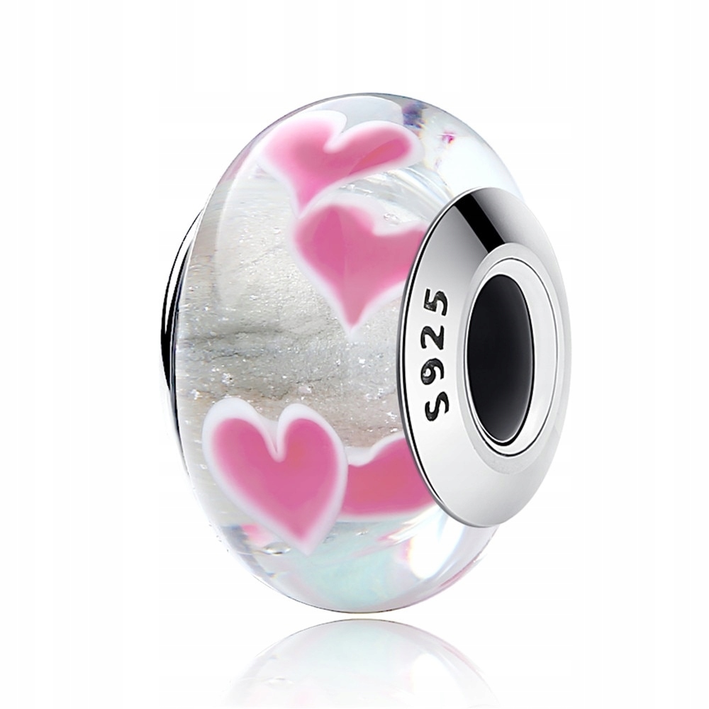 

S925 Srebrna Zawieszka Charms Beads Stoper Blokada