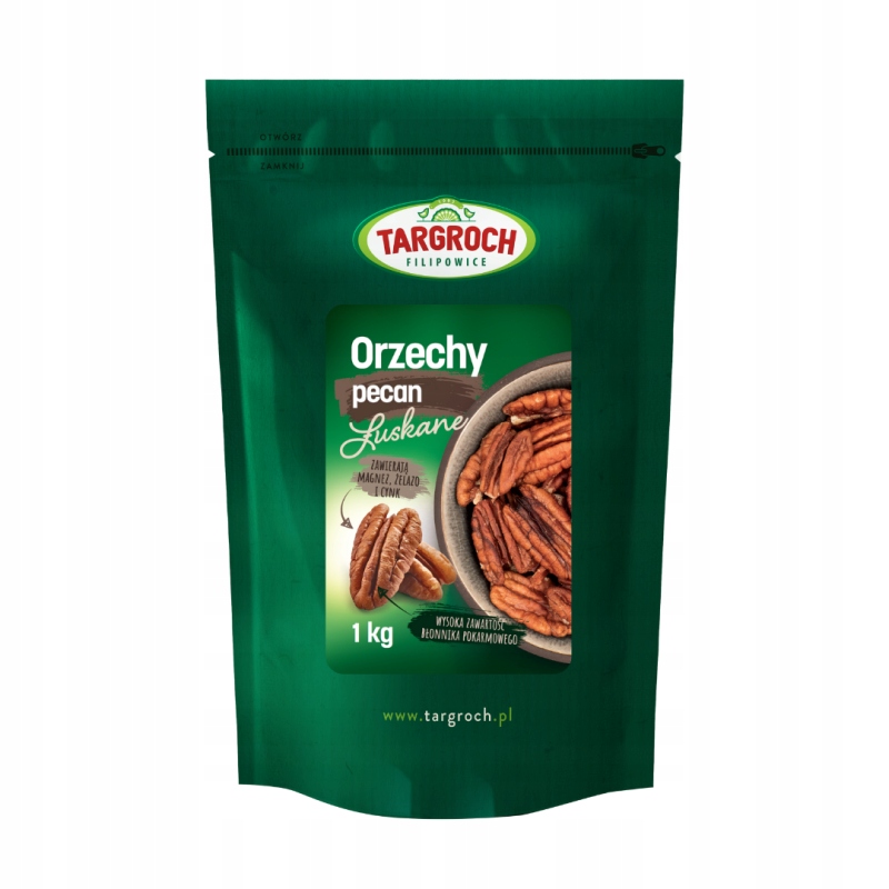Orzechy Pecan Pekan 1000g Naturalne Targroch
